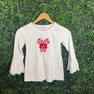 Ruffle Butts, Girls Size 8, Christmas Blouse